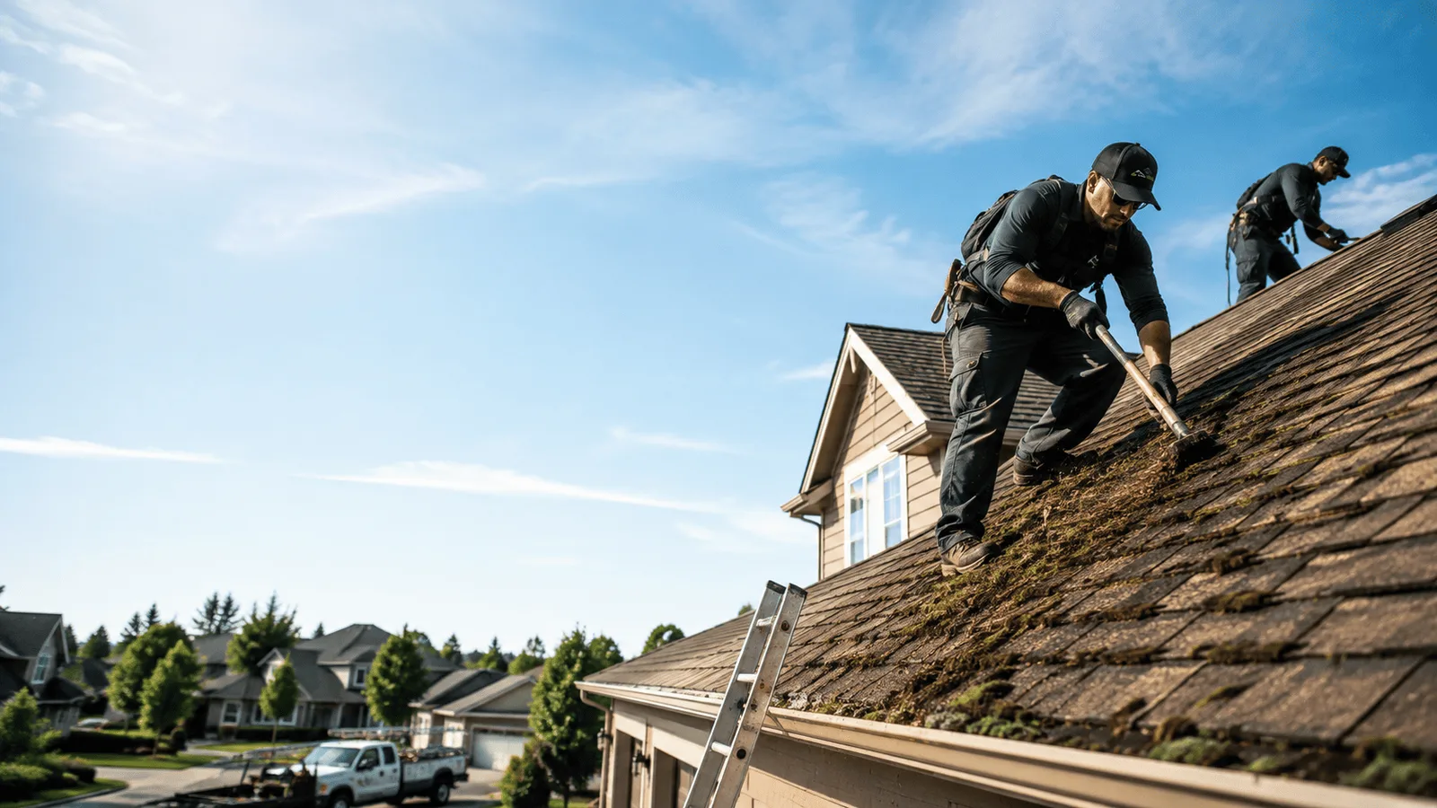 Roof Moss Removal in Ramona, OK near me